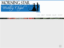 Tablet Screenshot of morningstarchapel.com